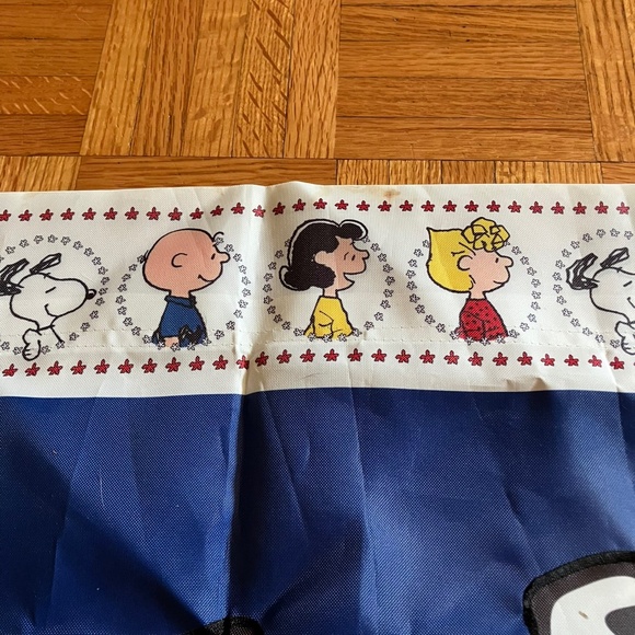 4th of July Snoopy Peanuts Appliqué Flag 28"x40" (Large) - Picture 3 of 7